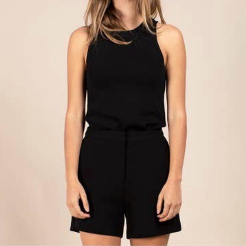 Black Signy Tank Top